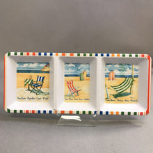 Load image into Gallery viewer, Melamine Ware Beach Divided Serving Tray (1x15x6)
