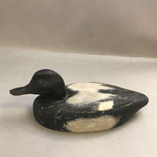 Load image into Gallery viewer, Vintage Primitive Wood Carved Drake Duck Decoy (5x13)
