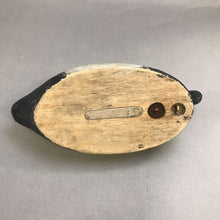 Load image into Gallery viewer, Vintage Primitive Wood Carved Drake Duck Decoy (5x13)
