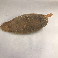 Load image into Gallery viewer, Vintage Rustic Wood Carved Brown Duck Decoy (6x18)(As Is)
