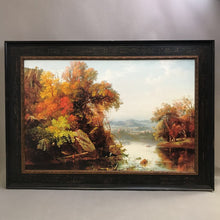 Load image into Gallery viewer, Framed Gignoux Canvas Print, "Indian Summer" (26x36)
