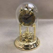 Load image into Gallery viewer, Chronos Anniversary Dome Clock W/ Rotating Pendulum (9")
