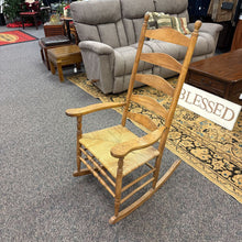 Load image into Gallery viewer, Ladder Back Rocking Chair (47x24x32)

