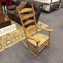 Load image into Gallery viewer, Ladder Back Rocking Chair (47x24x32)
