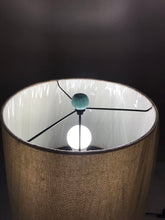 Load image into Gallery viewer, Blue Whitewash Table Lamp (24" Tall)
