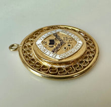 Load image into Gallery viewer, Vintage Lindor IVCC 12K Gold Filled Enamel Charm (1.25")
