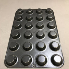 Load image into Gallery viewer, Pampered Chef Deluxe Nonstick 24-Cup Mini Muffin Pan (16X12)

