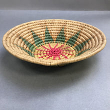 Load image into Gallery viewer, Vintage Native American Coiled Bowl Basket (10")
