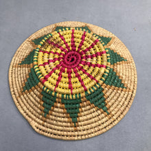Load image into Gallery viewer, Vintage Native American Coiled Bowl Basket (10")
