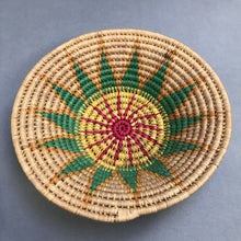 Load image into Gallery viewer, Native American Multicolored Coil Basket Bowl (10.5")
