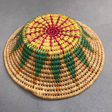 Load image into Gallery viewer, Native American Multicolored Coil Basket Bowl (10.5")
