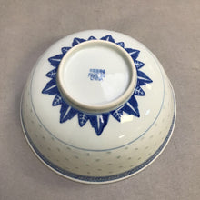 Load image into Gallery viewer, Tienshan "Rice Flower" Blue &amp; White Serving Bowl (~3.5x8.5)
