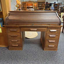 Load image into Gallery viewer, Antique Rolltop Desk (44x60x34) AS IS
