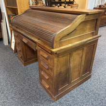 Load image into Gallery viewer, Antique Rolltop Desk (44x60x34) AS IS
