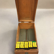 Load image into Gallery viewer, Vintage Globe Wernicke Peerless Wooden Index Card Tray File Box (4x5x10)(As Is)

