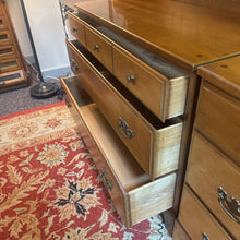 Load image into Gallery viewer, Kroehler Hard Rock Maple Dresser Hutch (72x40x18)
