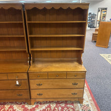 Load image into Gallery viewer, Kroehler Hard Rock Maple Dresser Hutch (72x40x18)
