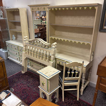 Load image into Gallery viewer, Stanley Set Desk/Hutch, Dresser w/Mirror. Dresser/Hutch, End Table, 2 Twin Headboards
