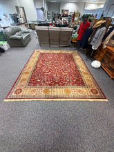 Load image into Gallery viewer, Karastan Red/Beige Rug (105x122)
