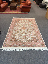 Load image into Gallery viewer, Royal Shah Wool Beige/Brown Rug (68x97)
