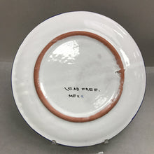 Load image into Gallery viewer, Mexican Folk Art Pottery Terracotta Sunflower Lead Free Plate (11")(2 Available)
