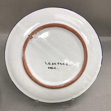 Load image into Gallery viewer, Mexican Folk Art Pottery Terracotta Sunflower Lead Free Plate (11")
