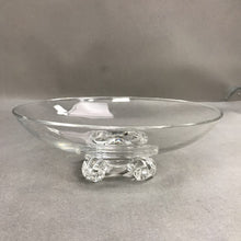 Load image into Gallery viewer, Steuben Footed Dreves Design Crystal Signed Bowl (3.5x10.5)
