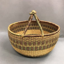 Load image into Gallery viewer, Large, Hand-Woven Basket (~9x16.5)
