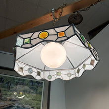 Load image into Gallery viewer, White Tiffany Style Hanging Light
