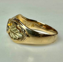 Load image into Gallery viewer, 10K Black Hills Gold Harley Davidson Logo Ring sz 10 (4.5g)
