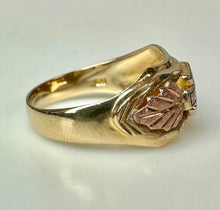 Load image into Gallery viewer, 10K Black Hills Gold Harley Davidson Logo Ring sz 10 (4.5g)
