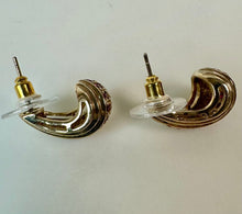 Load image into Gallery viewer, Ross Simons Gold Vermeil Sterling Ruby Drop Earrings (0.75")
