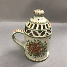 Load image into Gallery viewer, Deruta Pottery Candle Holder (8")
