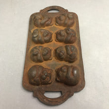Load image into Gallery viewer, Vintage John Wright Cast Iron Teddy Bear Baking Mold Pan USA 1984 (15x8)
