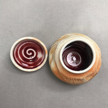 Load image into Gallery viewer, Hand Crafted Lidded Jar W/ Twisted Handle (5")

