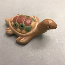 Load image into Gallery viewer, Mexican Clay Pottery Turtle Ocarina Whistle Flute (2x5)
