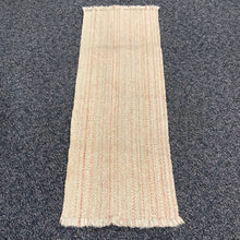 Load image into Gallery viewer, Orange &amp; Tan Woven Rug (66x24)
