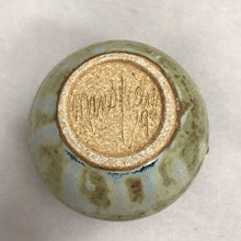 Load image into Gallery viewer, Studio Pottery Blue Brown w/Handles Signed (4")
