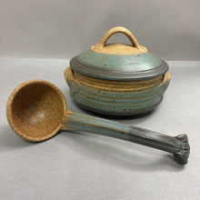 Load image into Gallery viewer, Lynn Pottery-Paul Latos Covered Pot W/ Ladle (13") 3pcs
