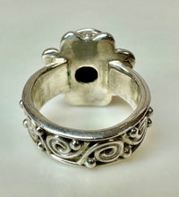 Load image into Gallery viewer, Sterling Baroque Freshwater Pearl Ring sz 5.5
