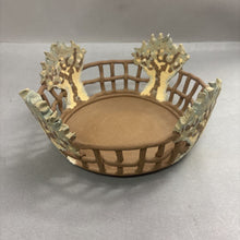 Load image into Gallery viewer, Hand Crafted Coil Tree Decorative Bowl (11")
