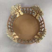 Load image into Gallery viewer, Hand Crafted Coil Tree Decorative Bowl (11")
