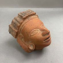 Load image into Gallery viewer, Vintage Terracotta Mayan Style Wall Hanging Mask (8x7)
