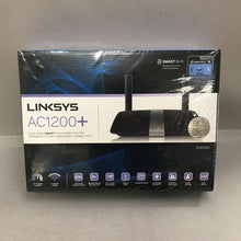 Load image into Gallery viewer, New Linksys AC1200+ Router (~9x12x3)
