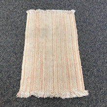 Load image into Gallery viewer, Weaved Rectangle Rug Rust (41x24)
