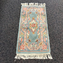 Load image into Gallery viewer, Handmade Chinese Wool Rug Floral (50x23) (As Is)
