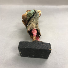 Load image into Gallery viewer, Vintage Mexican Folk Art Paper Mache Figurines Old Man Carrying Water (11")
