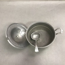 Load image into Gallery viewer, Vintage Wilton Armetale Tureen Mt Joy Pewter Tavern Soup Lid Ladle (4x9)
