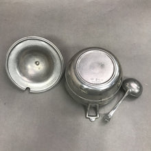 Load image into Gallery viewer, Vintage Wilton Armetale Tureen Mt Joy Pewter Tavern Soup Lid Ladle (4x9)
