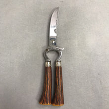 Load image into Gallery viewer, Vintage Anton Wingen Jr. Solingen Germany Antler Handle Game Shears (10")
